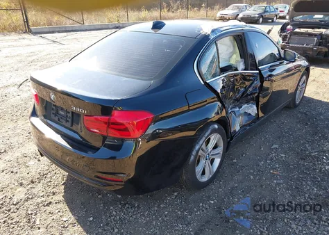 2018 BMW 330I xDrive from USA, damaged, VIN WBA8D9C59JA614234